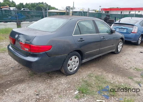 2005 Honda Accord 2.4 Lx из США, поврежденный, VIN 1HGCM55495A082520